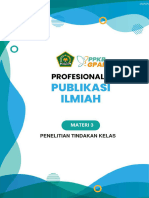 Publikasi Ilmiah - Materi 3 - Penelitian Tindakan Kelas