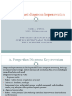 Dokumentasi Diagnosa Keperawatan - Winda