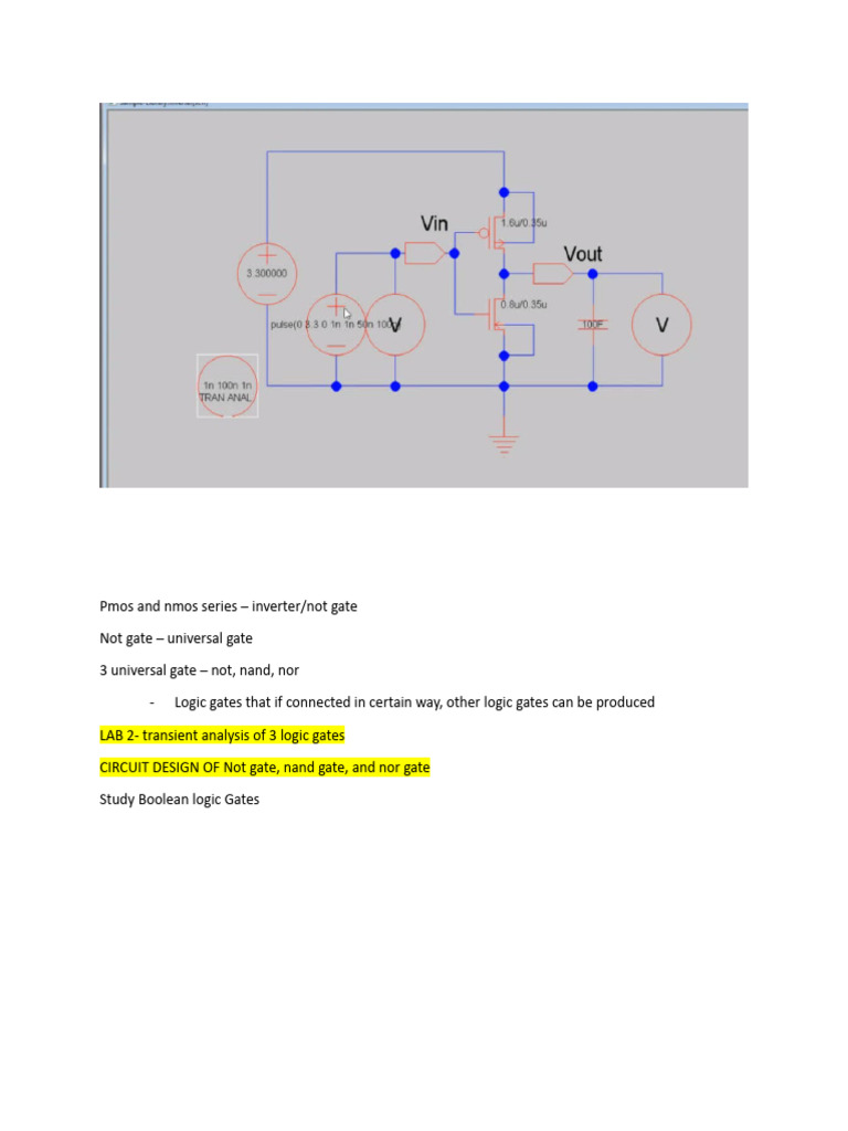 Pmos and Nmos Series | PDF