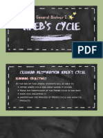 Kreb's Cycle