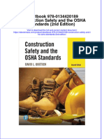 Etextbook 978 0134420189 Construction Safety and The Osha Standards 2nd Edition