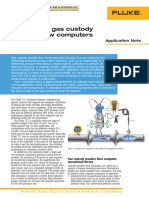 Calibrating Gas Custody Transfer Flow Computers: Application Note