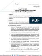 ACTI-17-01 Plan de Pago de Deuda Previsional Unidad Cancelación Aportes Previsionales 