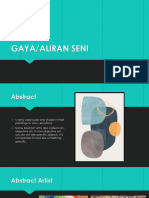 Gaya Aliran Seni