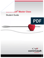CommVault Master Class Student Guide