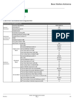 DT-XI65-4W16 Data Sheet: Base Station Antenna