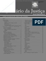 Diário Da Justiça Eletrônico - Data Da Veiculação - 23 - 08 - 2023