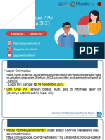 Orientasi Mahasiswa LMS PPG Daljab 2023