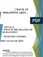 Lesson2 Looking Back at Philippine Art