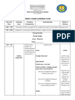 Ap - w1 - WEEKLY HOME LEARNING PLAN