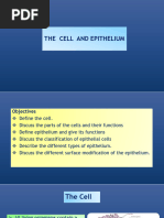 2 - The Cell and The Epithelium Lecture