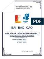 Báo cáo nhập môn nhóm 3