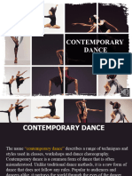 Contemporary Dance Lecture 3