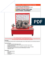 Auto-Ks-01 - Ate-Hybsetq-01 Hybrid System Structure Educational Equipment