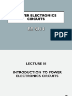 1.power Electronics Circuits Lecture 01 - Introduction