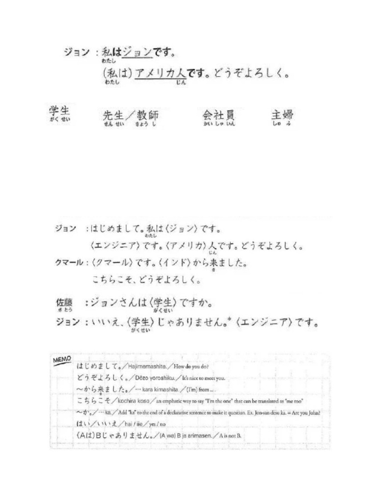 Classs Note On Japanese 2 | PDF | Art