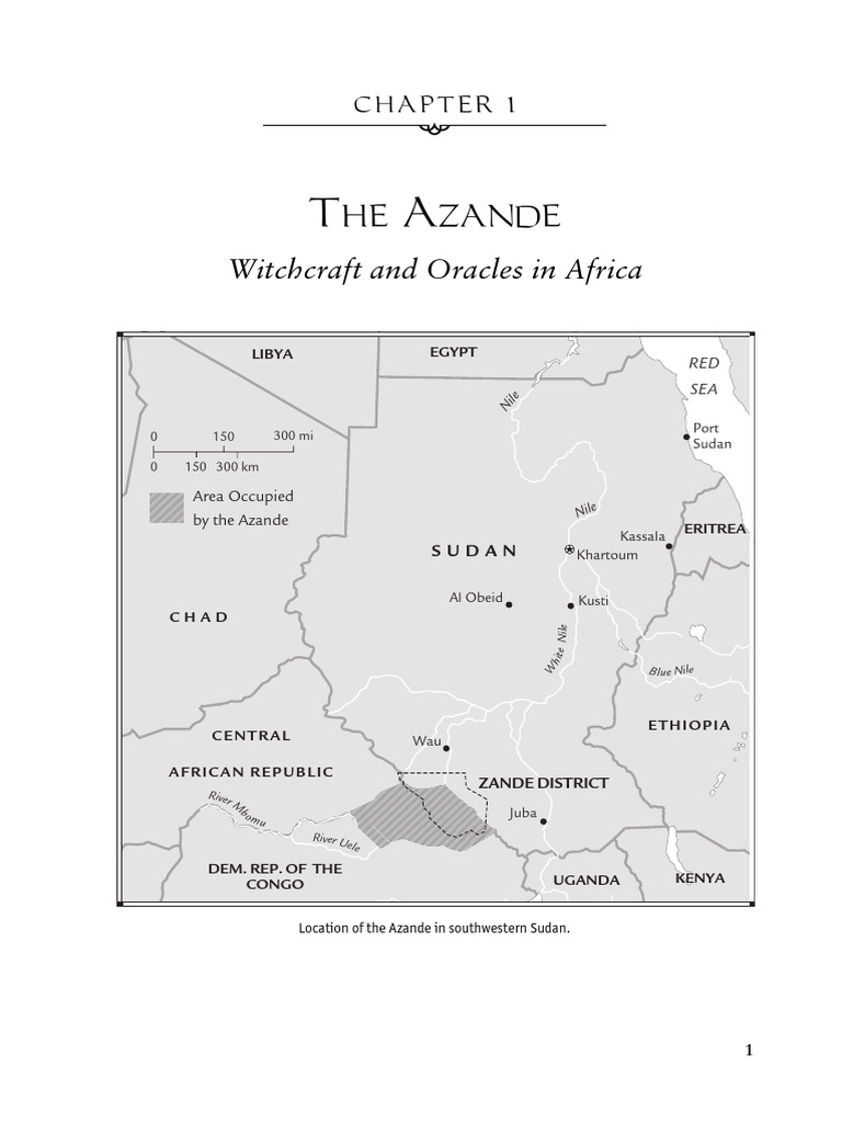 Azande Culture: Witchcraft and Oracles | PDF | Witchcraft | Marriage