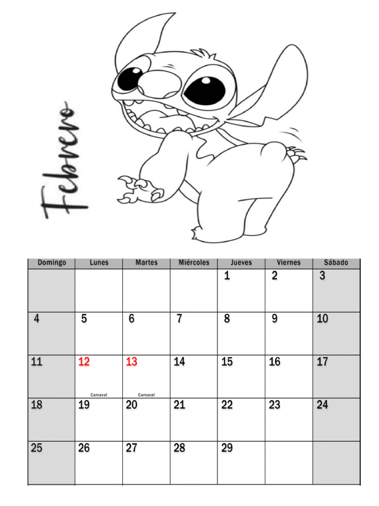 calendariofebrero2024argentinads PDF