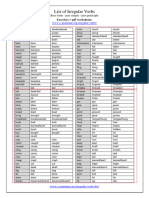 list-of-irregular-verbs