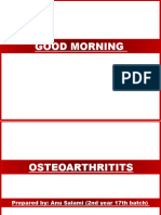 OSTEOARTHRITITS