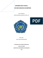 Laporan Desain Dan Analisis Algoritma