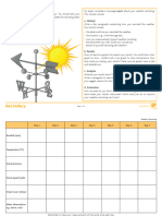 Weather Recording Activity Sheet