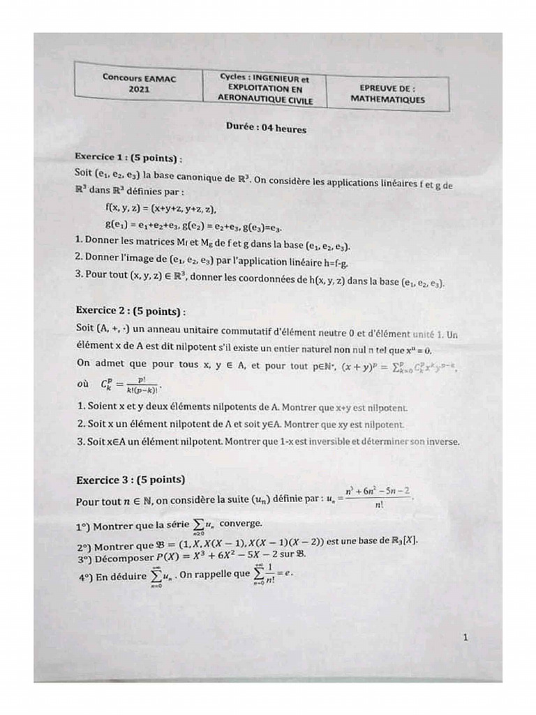 Test Maths 22 2024 | PDF