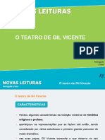 O Teatro de Gil Vicente