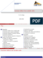 Fonction D'une Variable Réelle