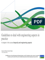 15 Guidelines To Deal With Engineering Aspects in Practice