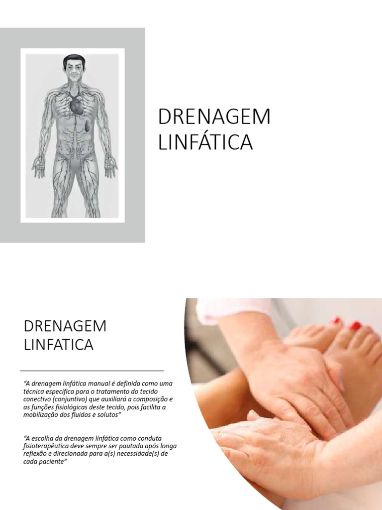 Mapa de Drenagem Linfática | PDF | Sistema linfático | Medicina Clínica
