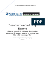 Desalination Industry Report