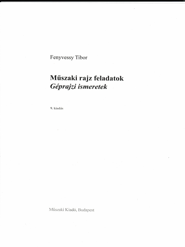 Műszaki Rajz Feladatok | PDF