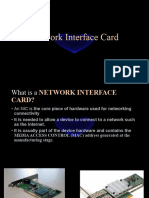 Network Interface Card PRESENTATIONN