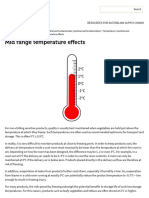 Mid Range Temperature Effects - Temperature - Postharvest Fundamentals - Postharvest Management of Vegetables