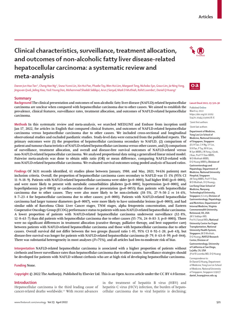Clinicalcharacteristics,surveillance,treatment PDF