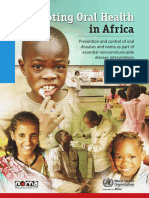 Promoting Oral Health: in Africa