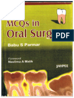 MCQs in Oral Surgery by Babu SParmar