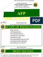 AFP Mandate Mission Function and Organization