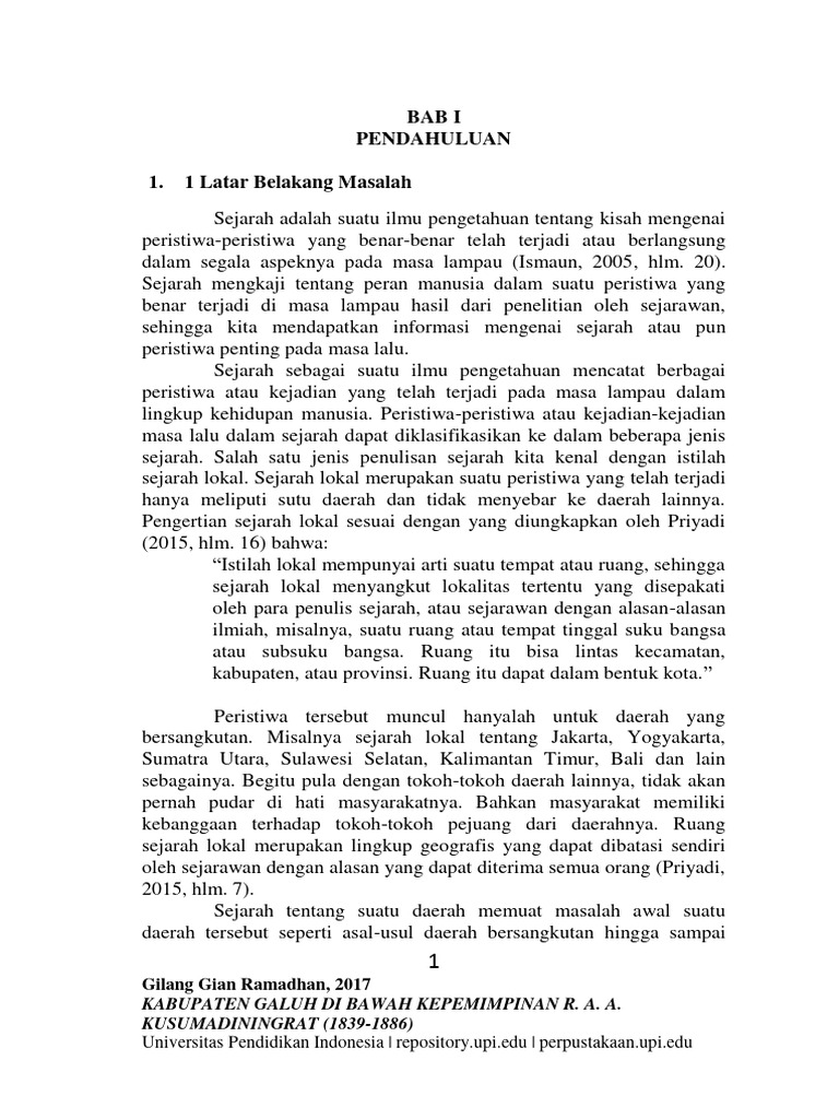 Contoh Laporan Penelitian Sejarah | PDF