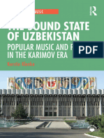 The Sound State of Uzbekistan Popular Music and Politics in The Karimov Era 2019001408 9781138486140 9781351046435