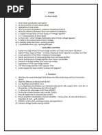 Analoge and Digital Electronics Suggestion 2024