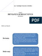 Devianta Si Delicventa - Maria Voinea, Prezentare