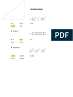 Evaluación Algebra Tercero B - Semana 1