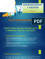 1ero Bgu Plan Emprendimiento - Proyecto