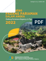 Kabupaten Padang Pariaman Dalam Angka 2022