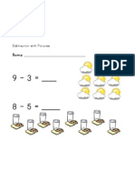 Subtraction With Pictures