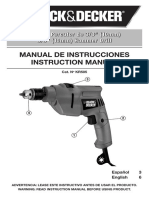 Manual Taladro Black & Decker