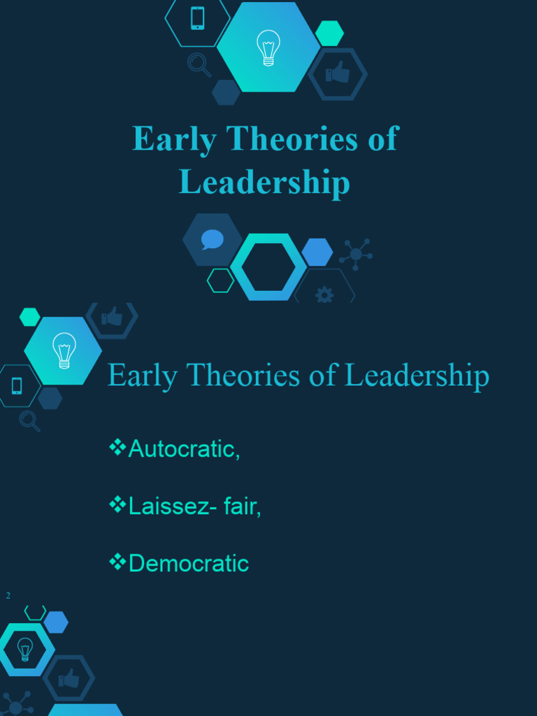 Overview of Early Leadership Theories | PDF | Leadership | Decision Making