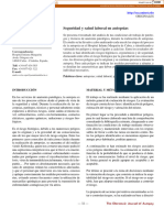 Seguridad Y Salud Laboral en Autopsias: Rea:: Ejautopsy 2008, 32-41